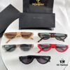 6931ac19ccd8ab3d7afa06bd Authentic New Arrival: SAINT LAURENT YSL SL563 Cat-Eye Sunglasses Recommended for Square and Round Face Shapes