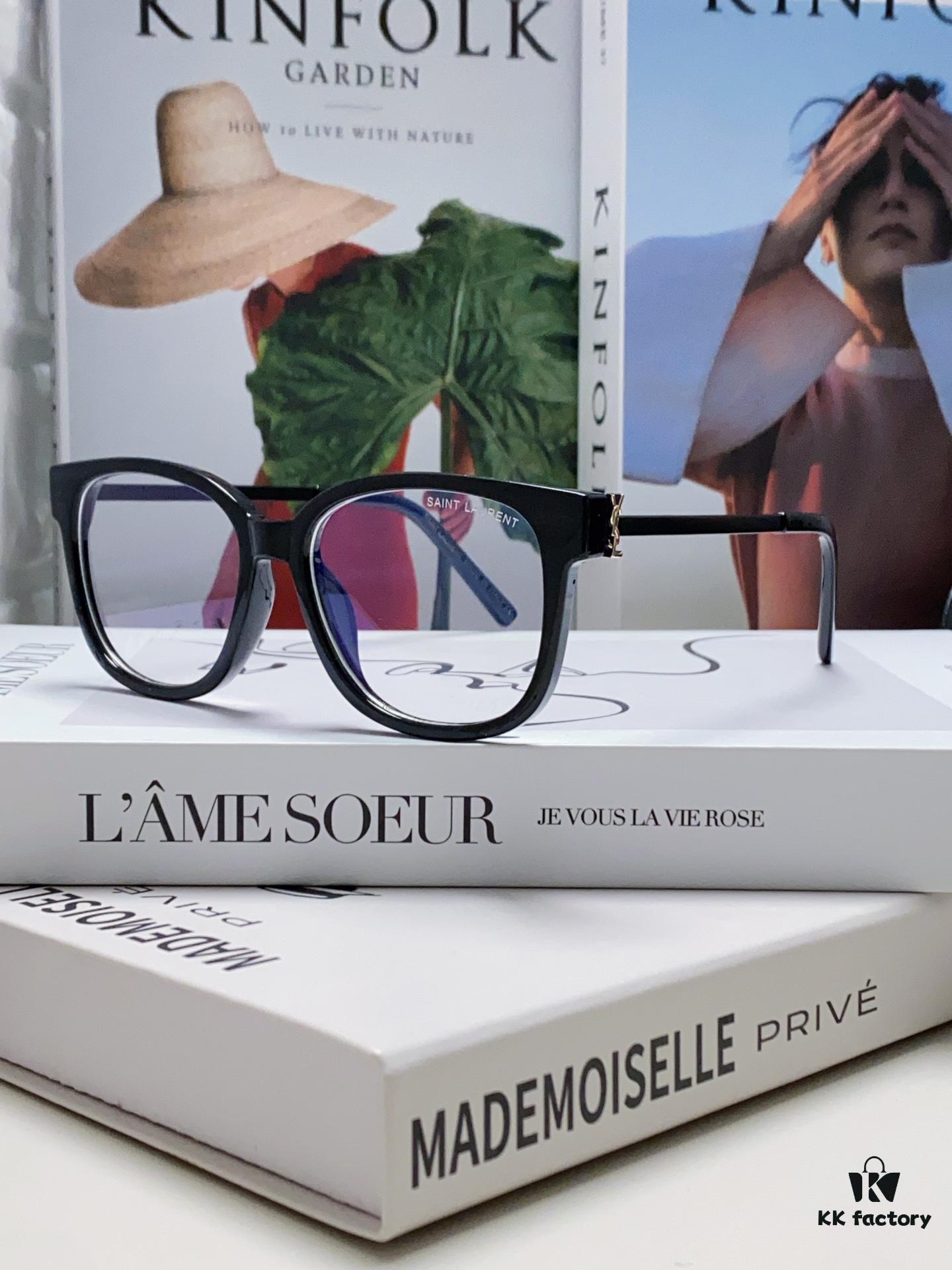 6931ac1accd8ab3d7afa06d4 SAINT LAURENT SL M480 Capsule Collection Eyewear – Minimalist Elegance with Interlocking 'YSL' Logo