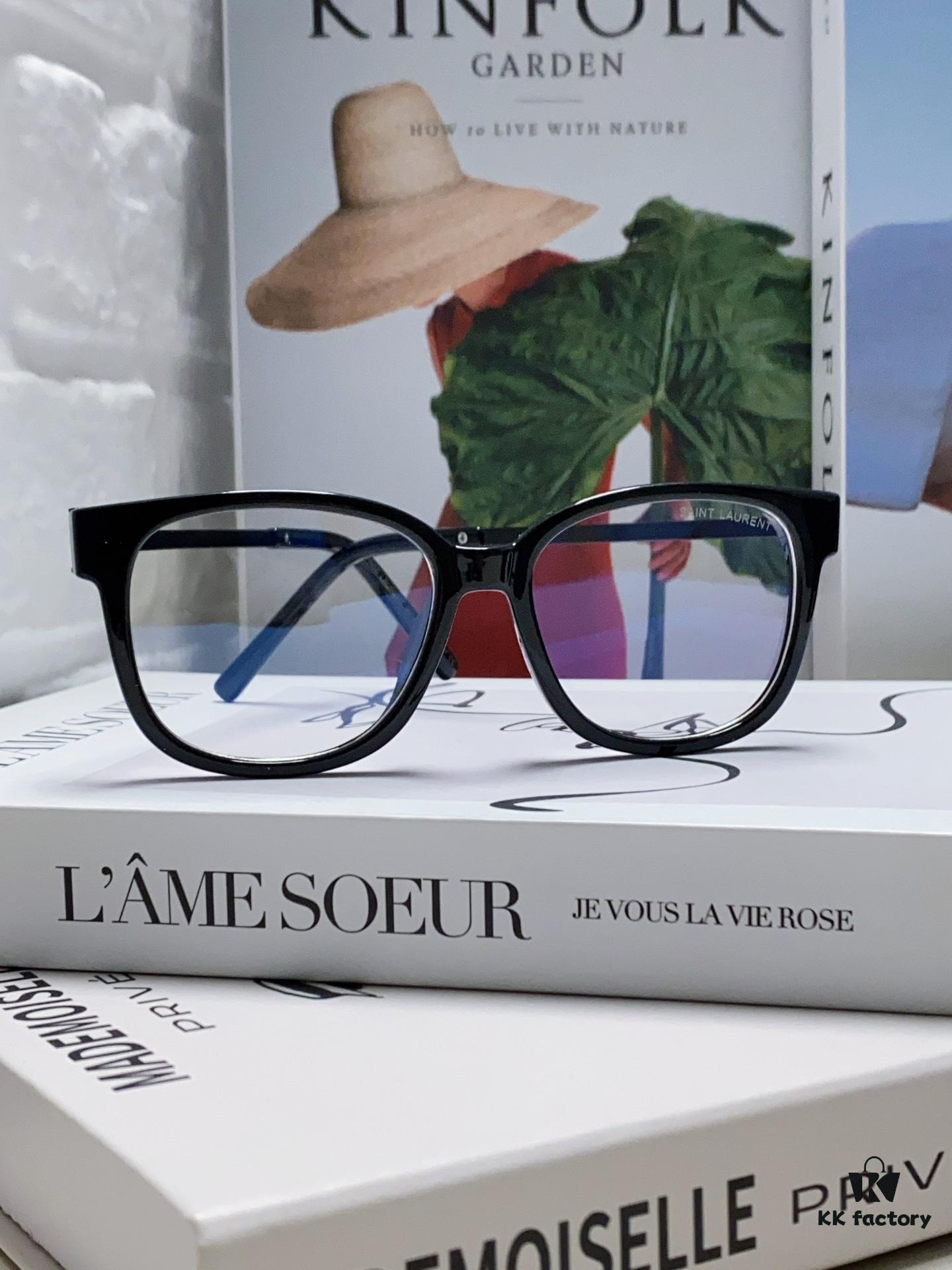 6931ac1bccd8ab3d7afa06d5 SAINT LAURENT SL M480 Capsule Collection Eyewear – Minimalist Elegance with Interlocking 'YSL' Logo
