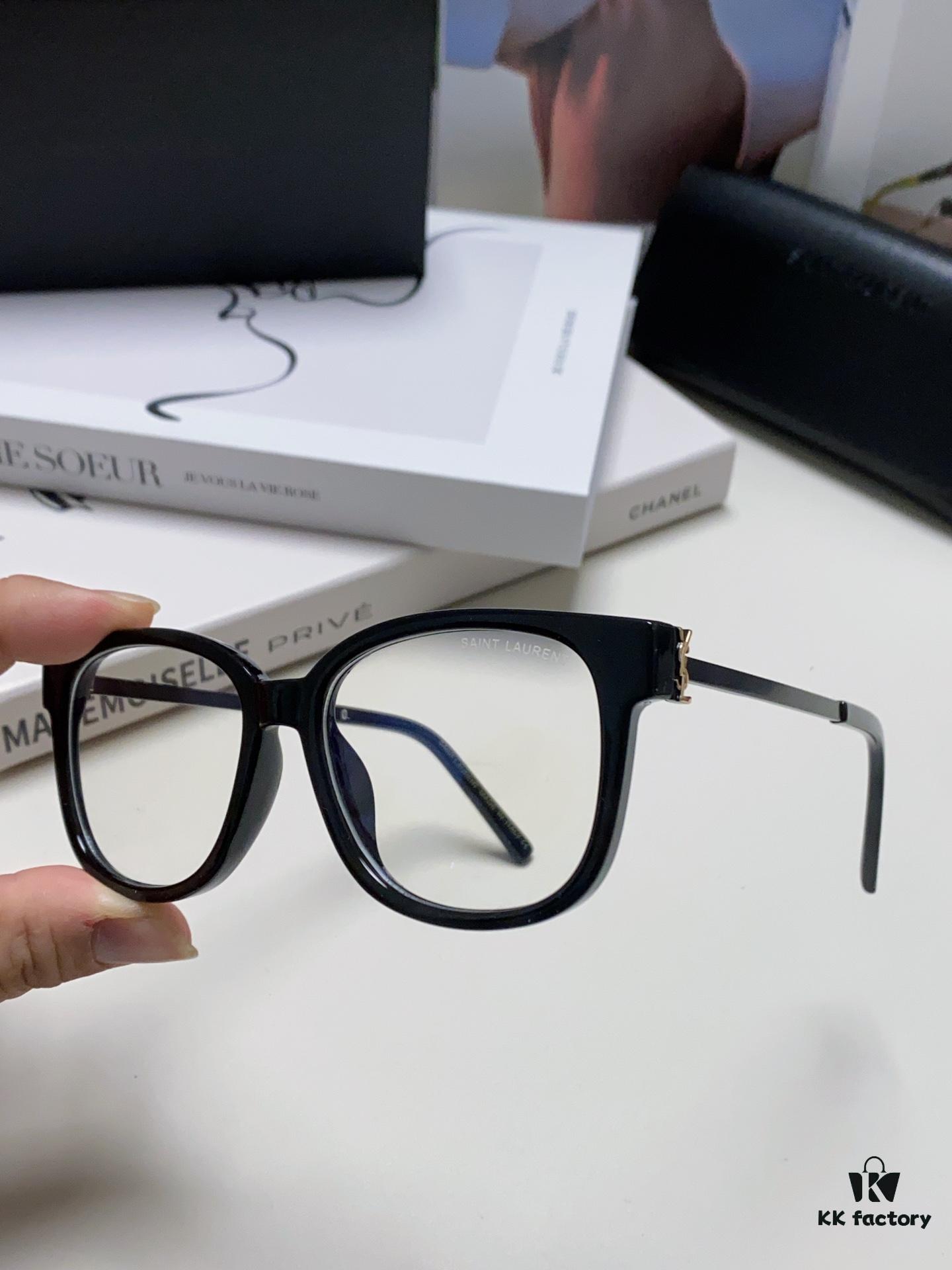 6931ac1bccd8ab3d7afa06d9 SAINT LAURENT SL M480 Capsule Collection Eyewear – Minimalist Elegance with Interlocking 'YSL' Logo