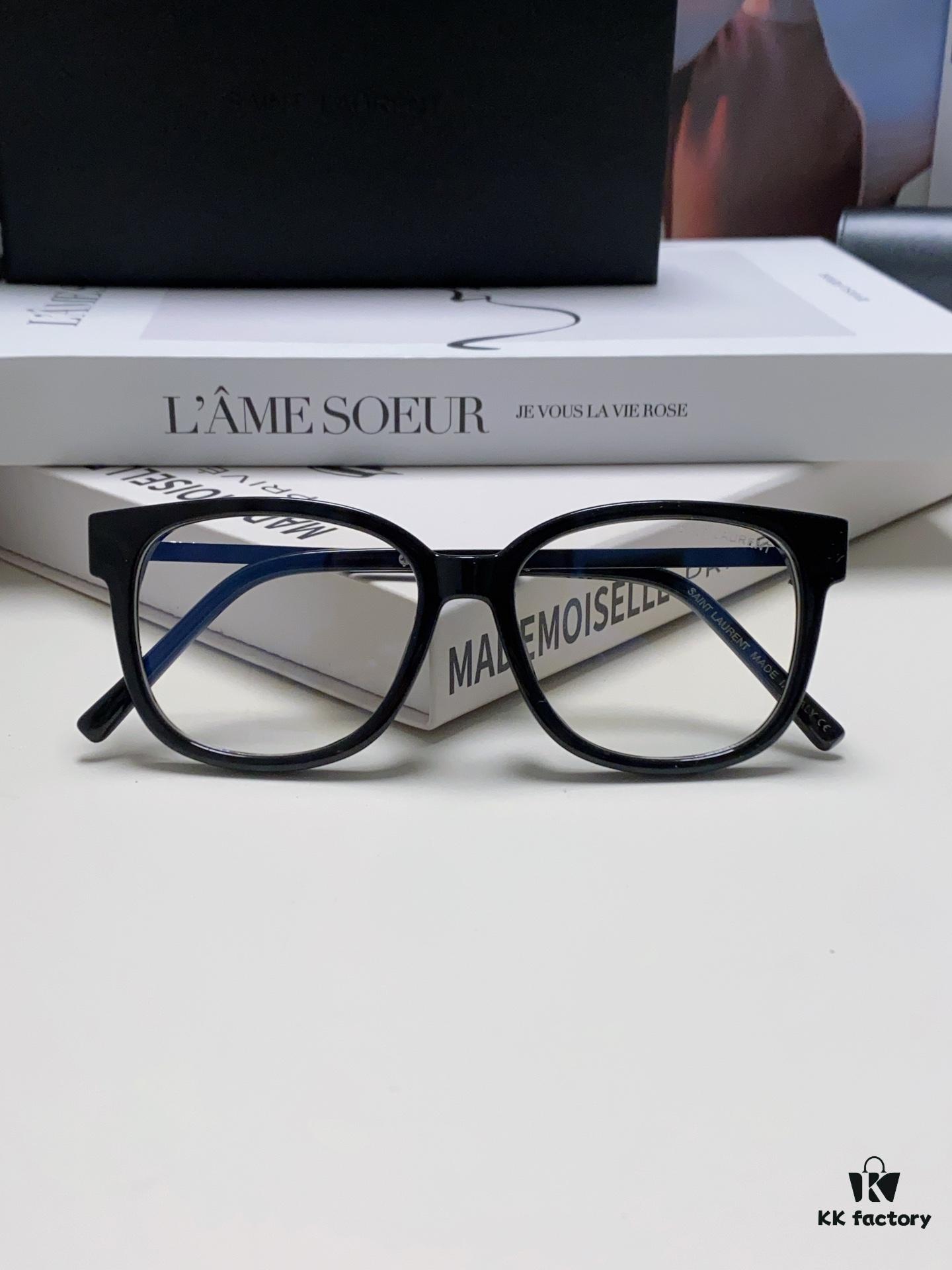 6931ac1bccd8ab3d7afa06da SAINT LAURENT SL M480 Capsule Collection Eyewear – Minimalist Elegance with Interlocking 'YSL' Logo