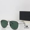 6931ac1cccd8ab3d7afa06ef 110 SAINT LAURENT Pilot Style Lightweight Metal Interlocking Letters High Quality Sunglasses Model SL328K/M Size 66-14-145