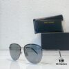 6931ac1dccd8ab3d7afa06fd 130 SAINT LAURENT Pilot Style Lightweight Metal Interlocking Letters High-Quality Sunglasses Model SL328K/M SIZE: 66□14-145