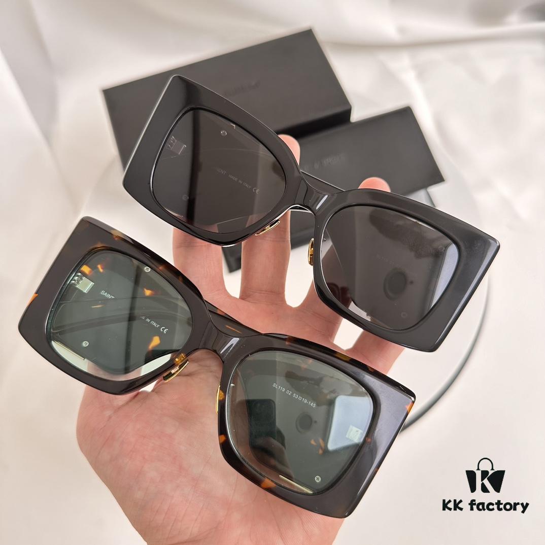 6931ac1eccd8ab3d7afa070c Factory Price (With Nose Pads) Version, In Stock, Fast Shipping, Saint Laurent SL M119F Sunglasses
