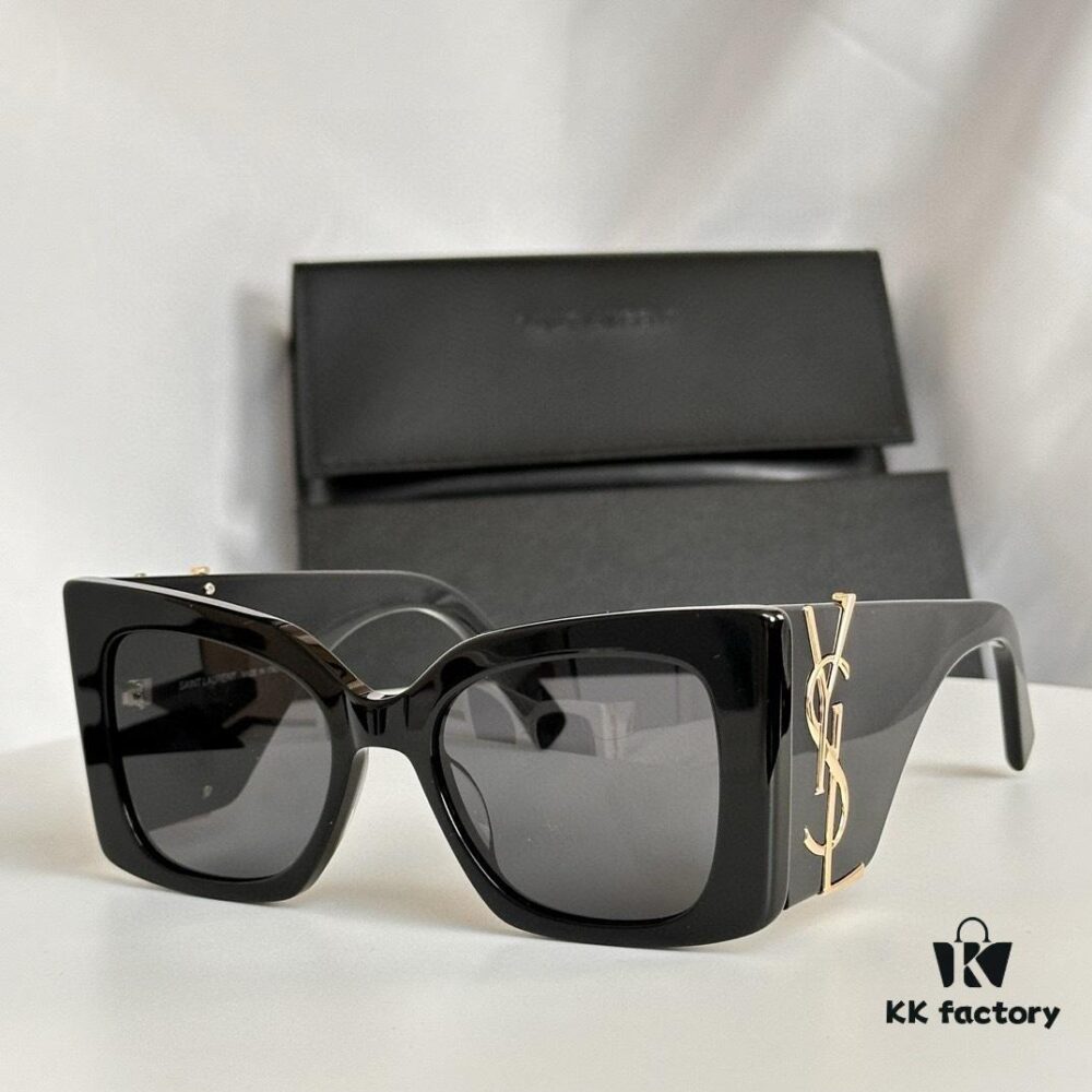 6931ac1eccd8ab3d7afa070d Factory Price No Nose Pad Version In Stock Ready to Ship Saint Laurent SL M119F Sunglasses Asian Fit