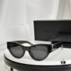 6931ac20ccd8ab3d7afa0722 SAINT LAURENT Saint Laurent SL M94 Size: 53□20-145 YSL Letter Temple High-Quality Irregular Acetate Retro Cat-Eye Fashion Sunglasses