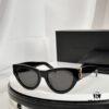 6931ac20ccd8ab3d7afa0724 SAINT LAURENT Saint Laurent SL M94 Size: 53□20-145 YSL Letter Temple High-Quality Irregular Acetate Retro Cat-Eye Fashion Sunglasses
