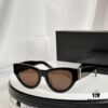6931ac20ccd8ab3d7afa0725 SAINT LAURENT Saint Laurent SL M94 Size: 53□20-145 YSL Letter Temple High-Quality Irregular Acetate Retro Cat-Eye Fashion Sunglasses