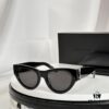 6931ac20ccd8ab3d7afa0726 SAINT LAURENT Saint Laurent SL M94 Size: 53□20-145 YSL Letter Temple High-Quality Irregular Acetate Retro Cat-Eye Fashion Sunglasses