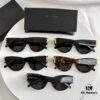 6931ac20ccd8ab3d7afa0728 SAINT LAURENT Saint Laurent SL M94 Size: 53□20-145 YSL Letter Temple High-Quality Irregular Acetate Retro Cat-Eye Fashion Sunglasses
