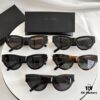 6931ac20ccd8ab3d7afa0729 SAINT LAURENT Saint Laurent SL M94 Size: 53□20-145 YSL Letter Temple High-Quality Irregular Acetate Retro Cat-Eye Fashion Sunglasses