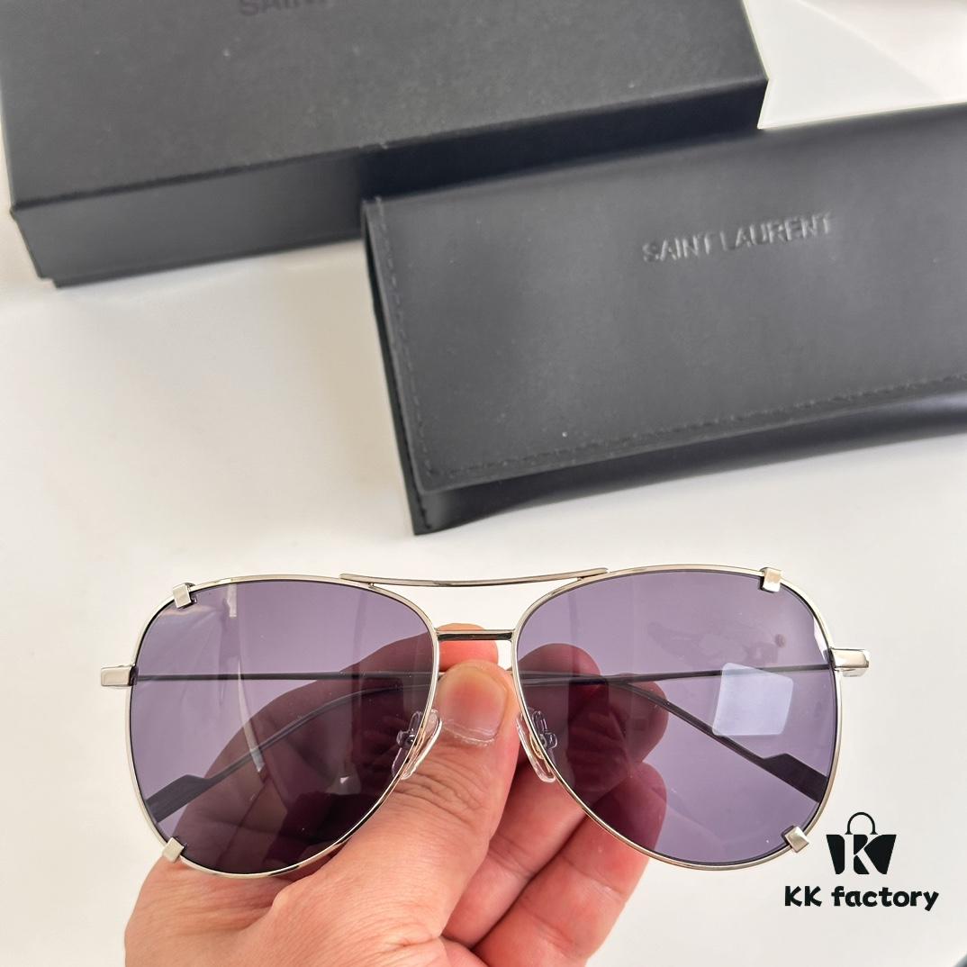 6931ac23ccd8ab3d7afa0751 SAINT LAURENT SL193T Sunglasses Size 59-14-145