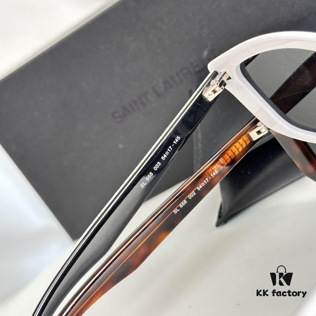 6931ac24ccd8ab3d7afa0767 SAINT LAURENT YSL SL 658 Small Frame Sunglasses Highly Sought After in European and American Markets and in the Ins Communities