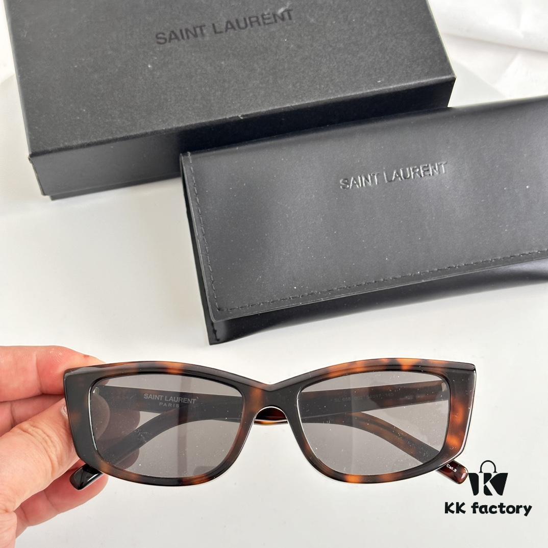 6931ac24ccd8ab3d7afa076f SAINT LAURENT YSL SL 658 Small Frame Style Popularized by Western Instagram Influencers
