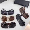 6931ac27ccd8ab3d7afa079c SAINT LAURENT SL 652 SOLACE Double Bridge Sunglasses with Low Temple Design