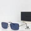 6931ac2dccd8ab3d7afa07fa SAINT LAURENT · 24 New Arrival SL337M Signature YSL Mirror Detail in European and American Series Slender Temples Frameless Ultra-Light High Electroplating Sunglasses