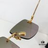 6931ac2eccd8ab3d7afa07fe SAINT LAURENT · 24 New Arrival SL337M Signature YSL Mirror Detail in European and American Series Slender Temples Frameless Ultra-Light High Electroplating Sunglasses