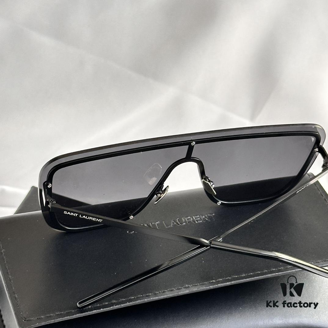 6931ac31ccd8ab3d7afa082c In Stock, Factory Direct Sale. Online Hit Summer Sunglasses🕶️ Recommendation SL364 MASK SAINT LAURENT Runway Style Frameless Design with Metal Frame Unbelievably Cool, Futuristic Full-Point Sunglasses