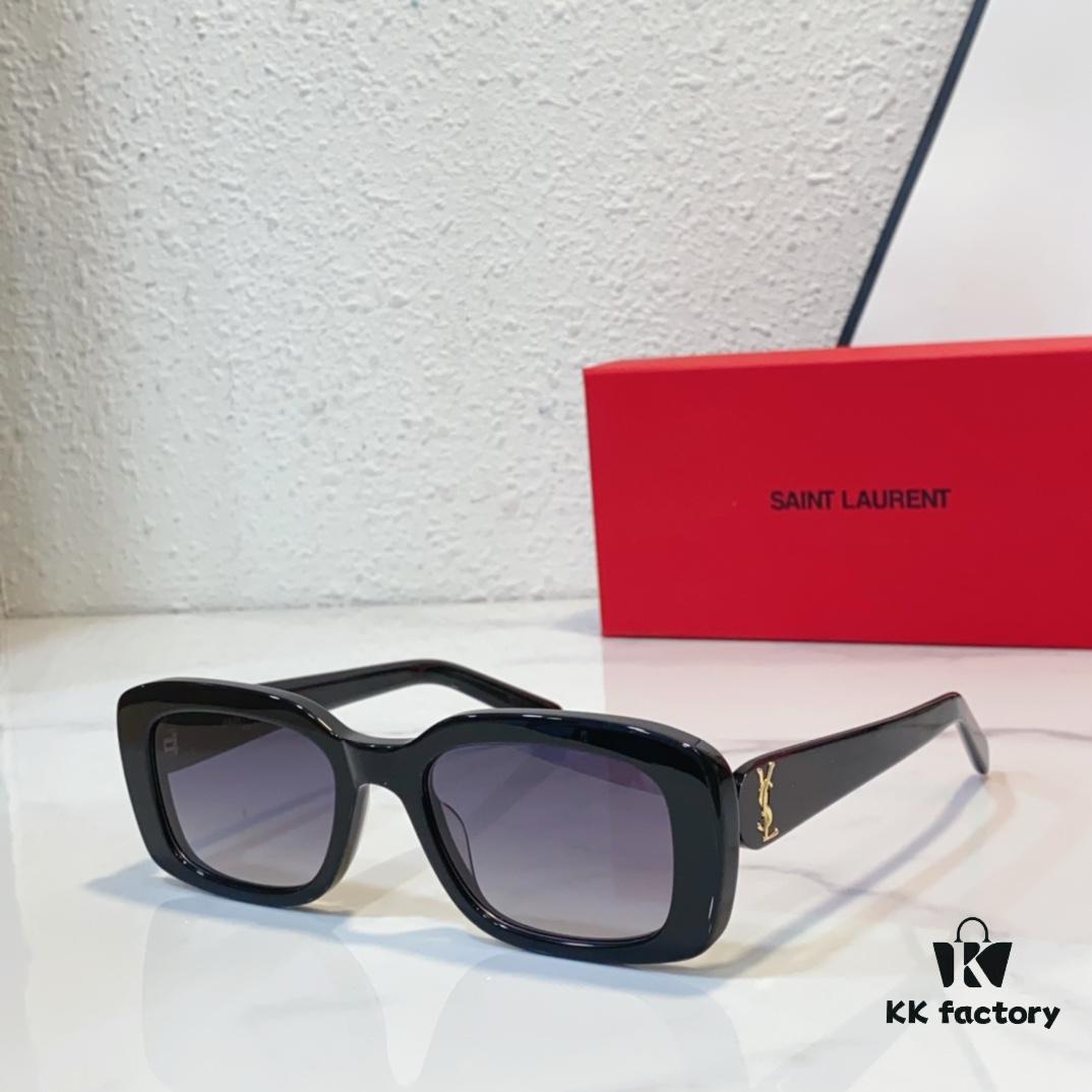 6931ac32ccd8ab3d7afa0840 120 SAINT LAURENT SL M130 with YSL Logo on Temples, Sleek and Stylish Design