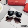6931ac32ccd8ab3d7afa0849 Cartier France - Polarized Resin HD Lens Sunglasses, Lightweight Metal Frame, Unisex Design, Model 80771