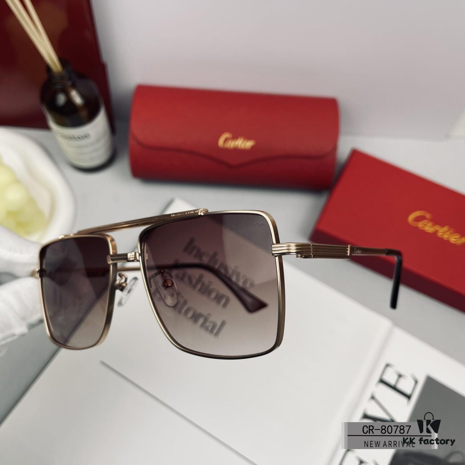 6931ac33ccd8ab3d7afa0854 French Cartier - Cartier | Polarized Sunglasses with Polylens Resin Lenses and Lightweight Metal Frame