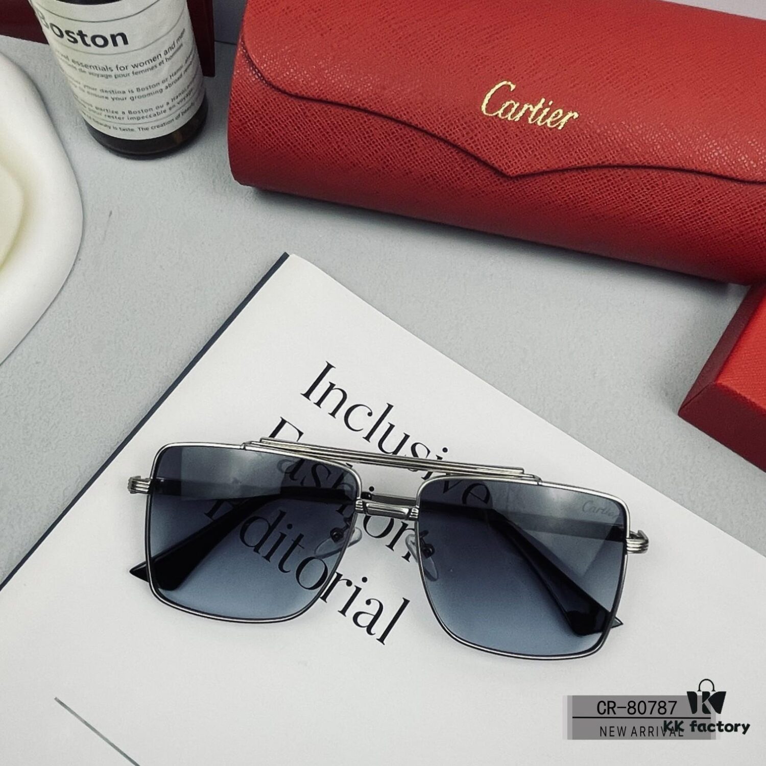 6931ac33ccd8ab3d7afa0857 French Cartier - Cartier | Polarized Sunglasses with Polylens Resin Lenses and Lightweight Metal Frame