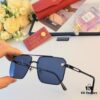 6931ac35ccd8ab3d7afa0877 Cartier New 3D Panther Head Sunglasses, European and American Style, Unique Frameless Sunglasses
