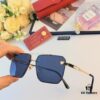 6931ac35ccd8ab3d7afa0879 Cartier New 3D Panther Head Sunglasses, European and American Style, Unique Frameless Sunglasses