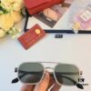 6931ac36ccd8ab3d7afa0885 Cartier New Fashion Pilot Sunglasses with Metallic Double Bridge, High-End Sunglass Frame for Men, Polarized 2024 Eyewear