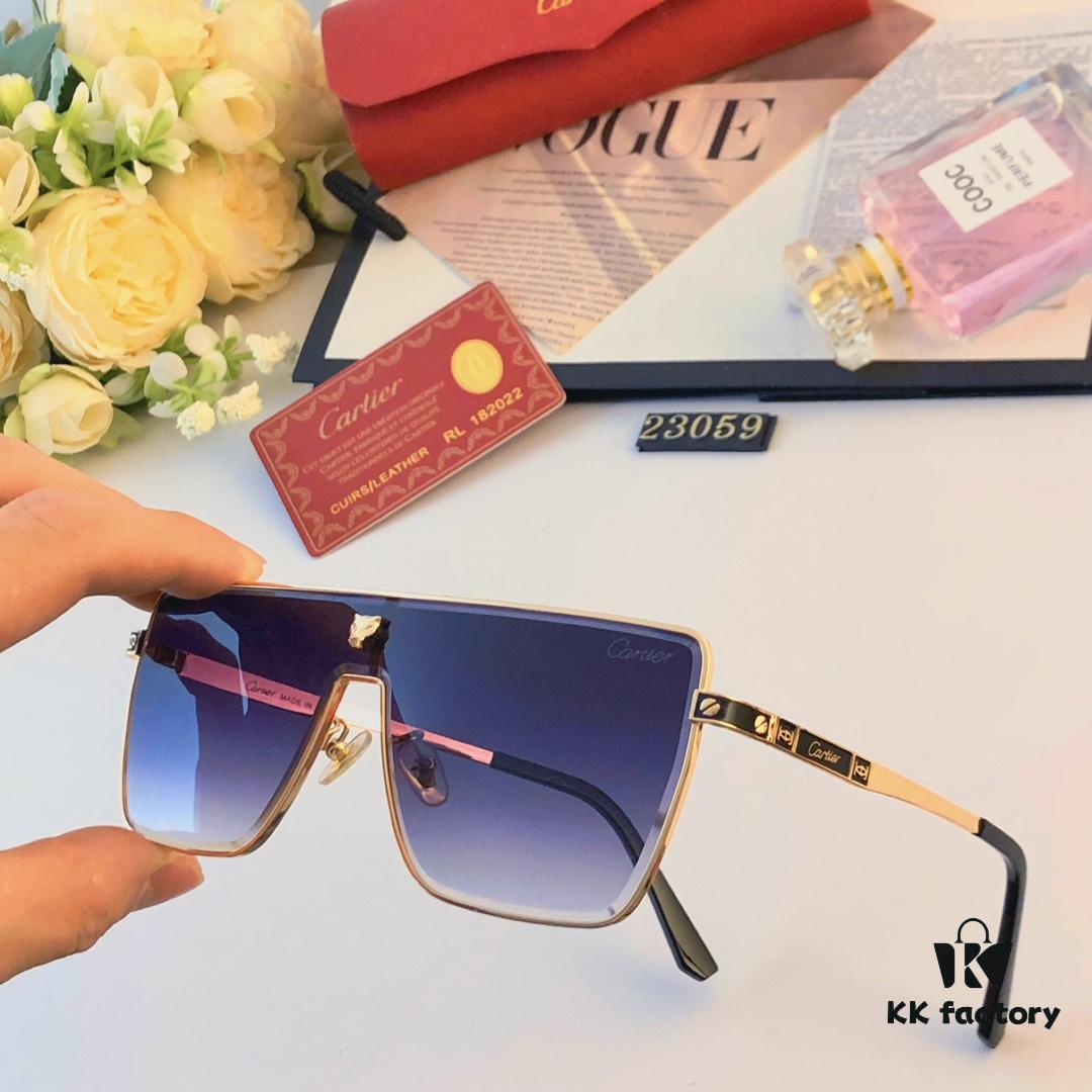 Cartier New Arrival Sunglasses, Fashionable Casual Shades, Driving and Vacation Sun Glasses