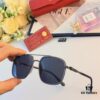 6931ac3accd8ab3d7afa08c0 Cartier New Men's Sunglasses, Trending Metal Double Bridge Fashion Oversized Sunglasses in Europe and America, Driving Sunglasses