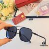 6931ac3accd8ab3d7afa08c1 Cartier New Men's Sunglasses, Trending Metal Double Bridge Fashion Oversized Sunglasses in Europe and America, Driving Sunglasses