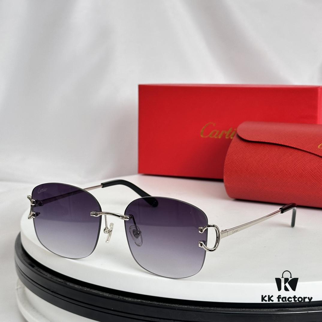 6931ac3bccd8ab3d7afa08d0 Authentic Cartier MODEL: CT0032RS SIZE: 52-19-145 Sunglasses