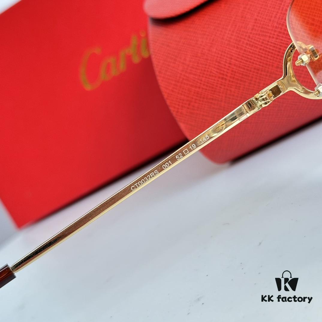 6931ac3bccd8ab3d7afa08d6 Authentic Cartier MODEL: CT0032RS SIZE: 52-19-145 Sunglasses