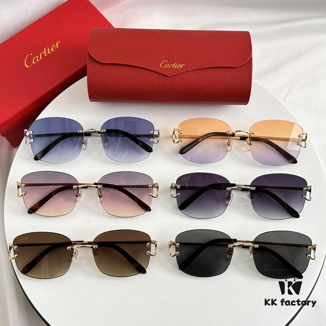 6931ac3bccd8ab3d7afa08d7 Authentic Cartier MODEL: CT0032RS SIZE: 52-19-145 Sunglasses