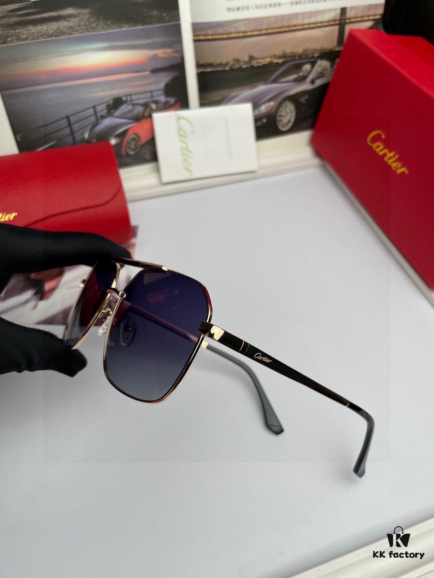 6931ac40ccd8ab3d7afa0922 New Arrival 💥 Brand: Cartier Unisex Polarized Sunglasses