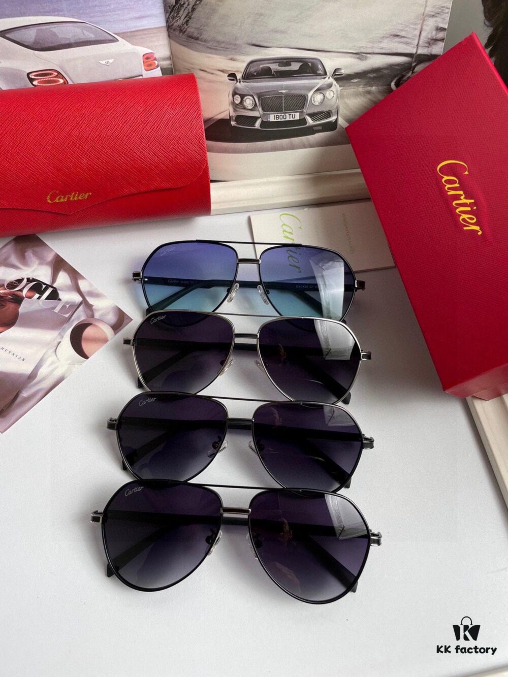 6931ac42ccd8ab3d7afa093b New Arrival 💥 Brand: Cartier Unisex Polarized Sunglasses with High-Definition Nylon Lenses and Metal Alloy Logo Temples
