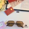 6931ac43ccd8ab3d7afa094a Cartier New Fashion Pilot Sunglasses, Metal Dual-Bridge Polarized Sun Glasses for Men, 2024