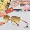 6931ac45ccd8ab3d7afa0974 Cartier Stylish Square Oversized Sunglasses for Men, Gold-Frame Trendy UV-Protection Glasses, Slimming Design for Large Faces
