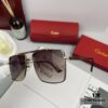 Cartier France - Polarized Sunglasses with Plolay Resin Lenses, Lightweight Metal Frame, Unisex Design for Driving and Travel