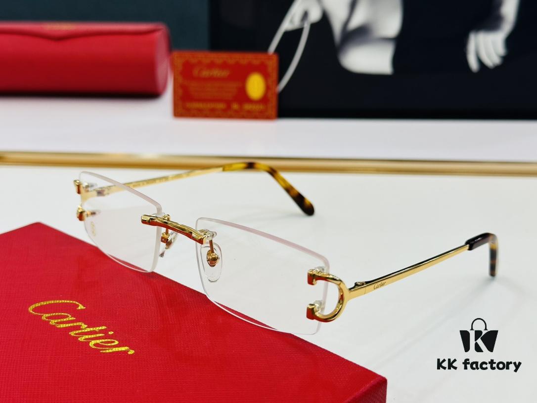 6931ac50ccd8ab3d7afa0a26 Cartier CT0092O Size: 55□18-135 Men's Sunglasses – Universal Fit, Comfortable Wear, Suitable for All Face Shapes, Can Be Fitted with Prescription Lenses