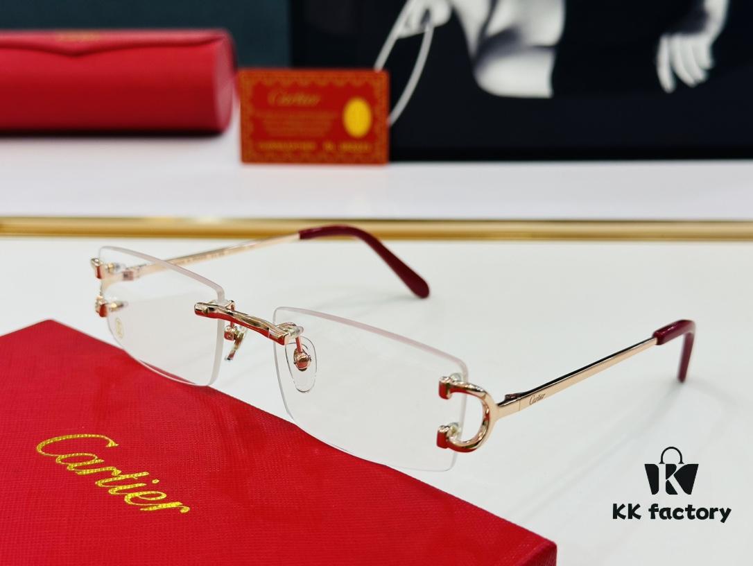 6931ac50ccd8ab3d7afa0a27 Cartier CT0092O Size: 55□18-135 Men's Sunglasses – Universal Fit, Comfortable Wear, Suitable for All Face Shapes, Can Be Fitted with Prescription Lenses