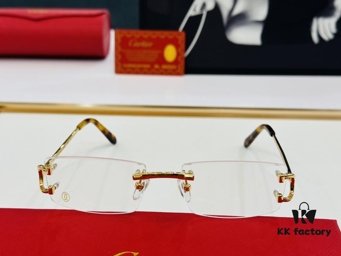 6931ac51ccd8ab3d7afa0a2c Cartier CT0092O Size: 55□18-135 Men's Sunglasses – Universal Fit, Comfortable Wear, Suitable for All Face Shapes, Can Be Fitted with Prescription Lenses