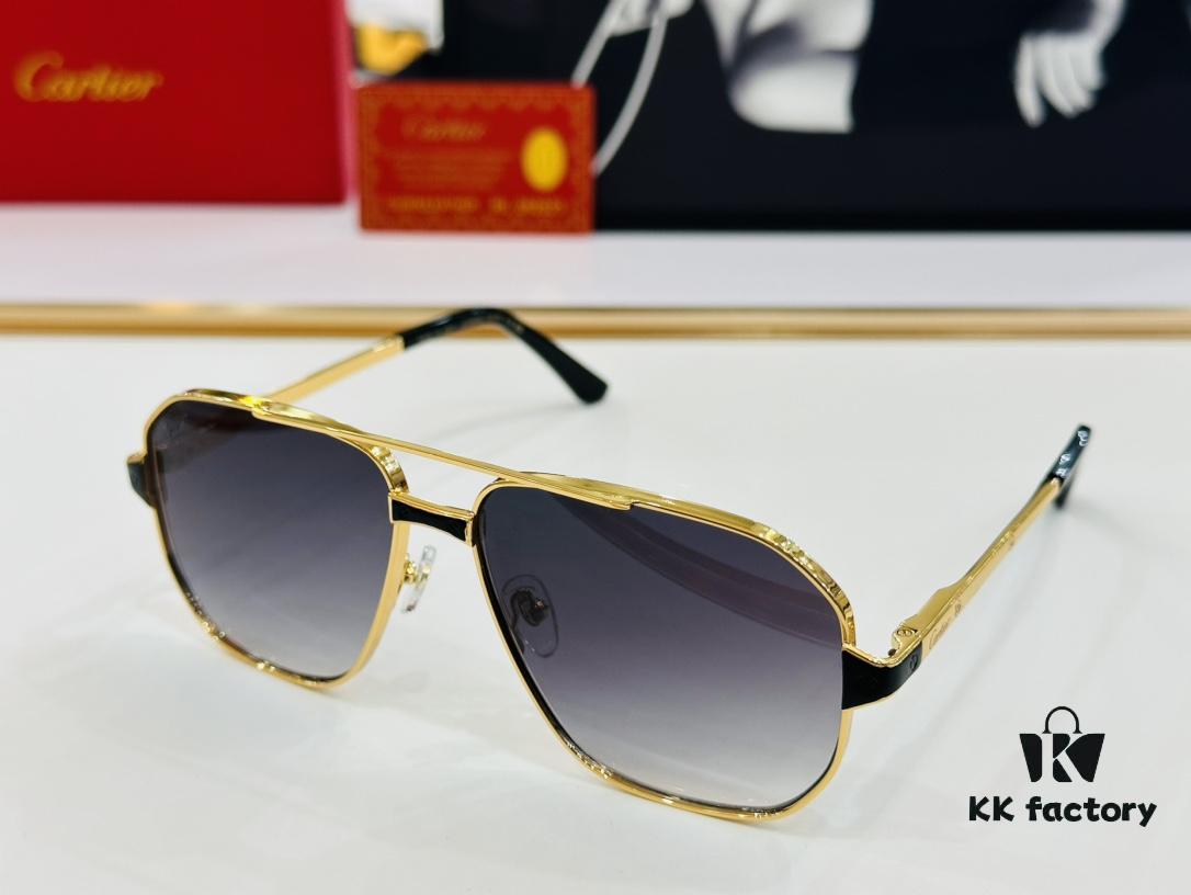 6931ac52ccd8ab3d7afa0a3b Cartier CT0424S Size: 59□14-143 Fashion Casual X Sunglasses