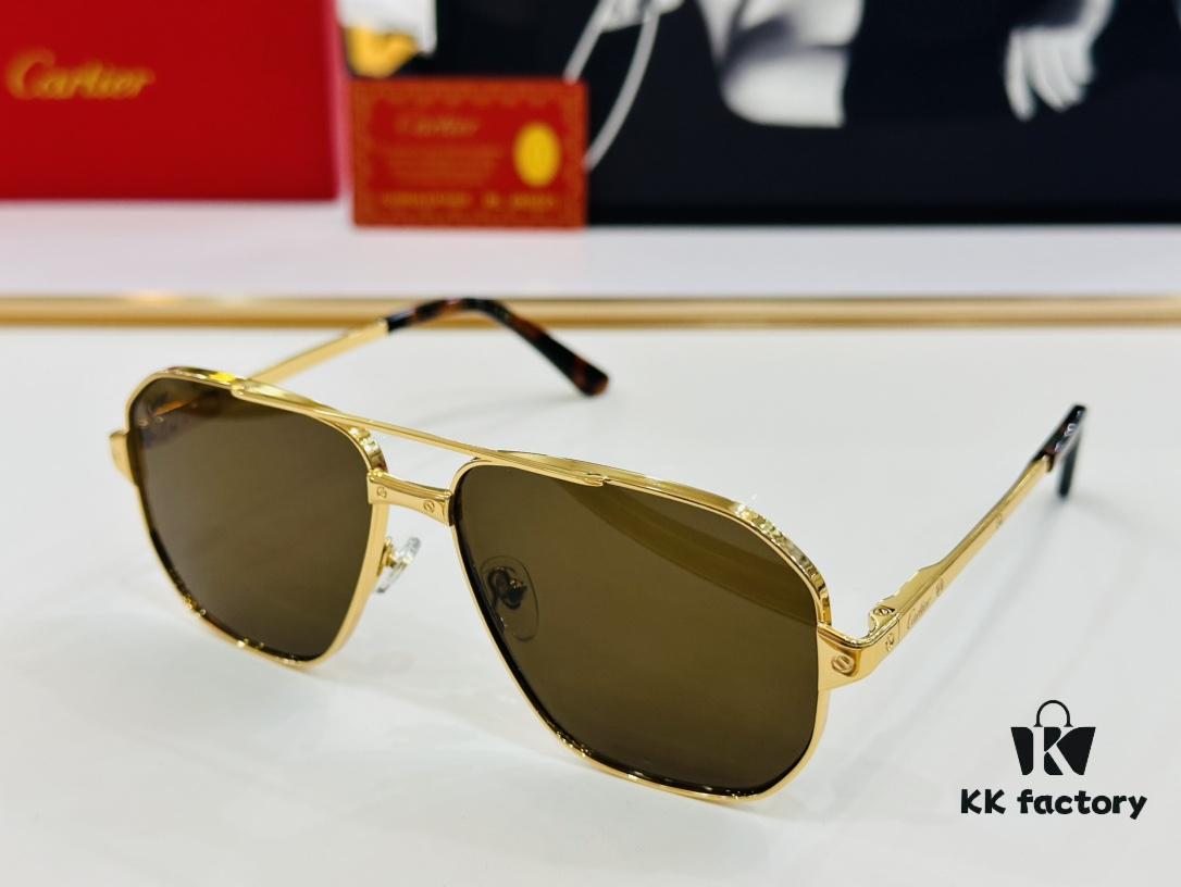 6931ac52ccd8ab3d7afa0a3c Cartier CT0424S Size: 59□14-143 Fashion Casual X Sunglasses