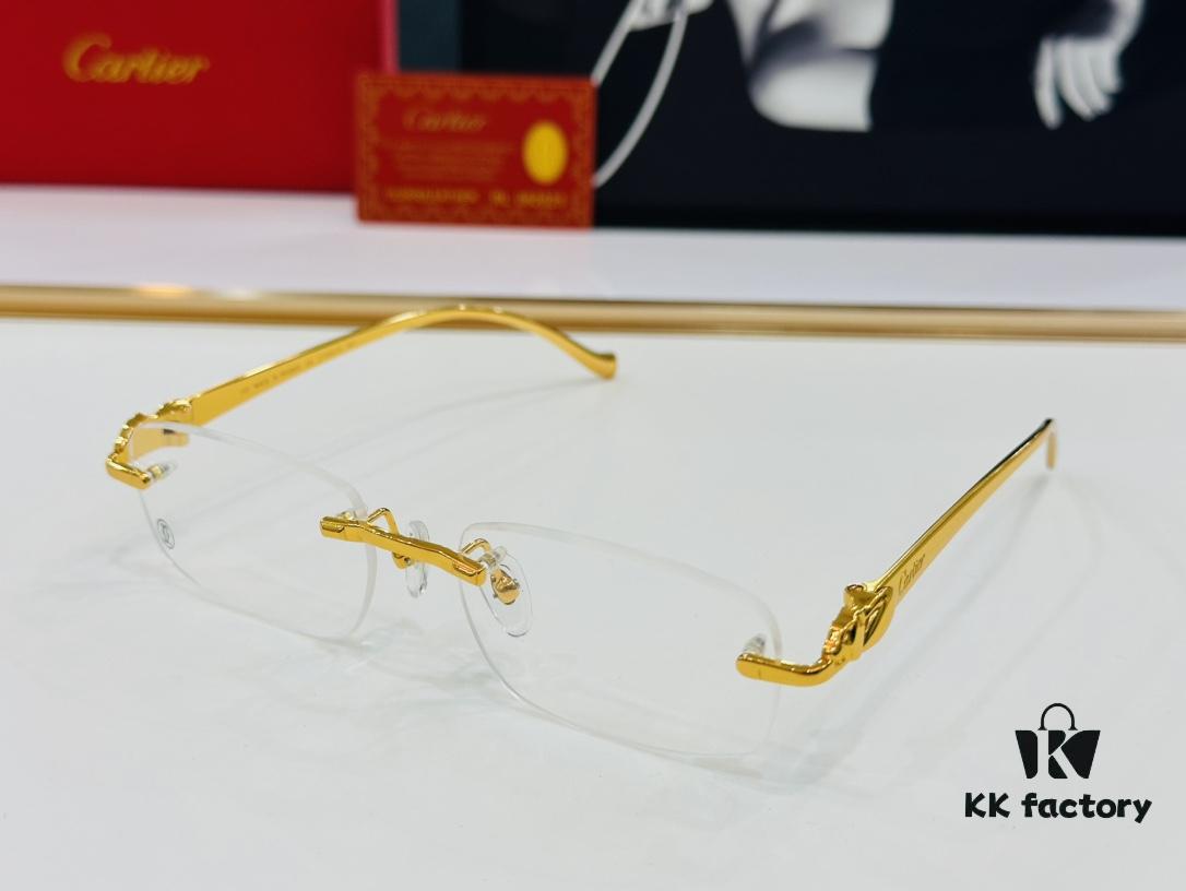 6931ac52ccd8ab3d7afa0a42 Cartier CT0061O Size: 55□18-130 Men's Sunglasses — Universal Fit, Comfortable Wear, Suitable for All Face Shapes, Can Be Fitted with Prescription Lenses
