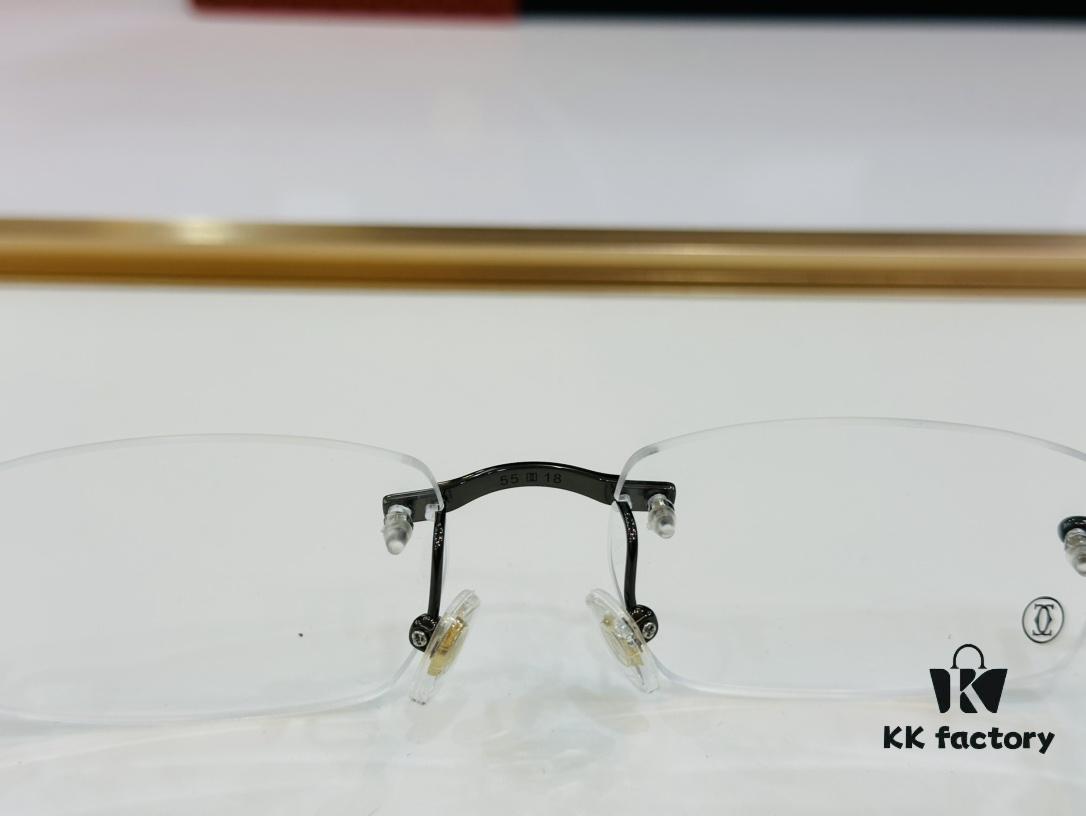 6931ac52ccd8ab3d7afa0a47 Cartier CT0061O Size: 55□18-130 Men's Sunglasses — Universal Fit, Comfortable Wear, Suitable for All Face Shapes, Can Be Fitted with Prescription Lenses