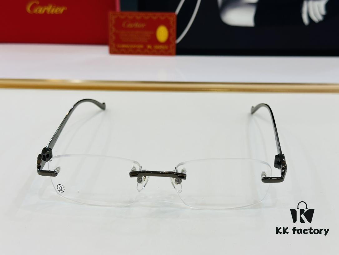 6931ac52ccd8ab3d7afa0a48 Cartier CT0061O Size: 55□18-130 Men's Sunglasses — Universal Fit, Comfortable Wear, Suitable for All Face Shapes, Can Be Fitted with Prescription Lenses