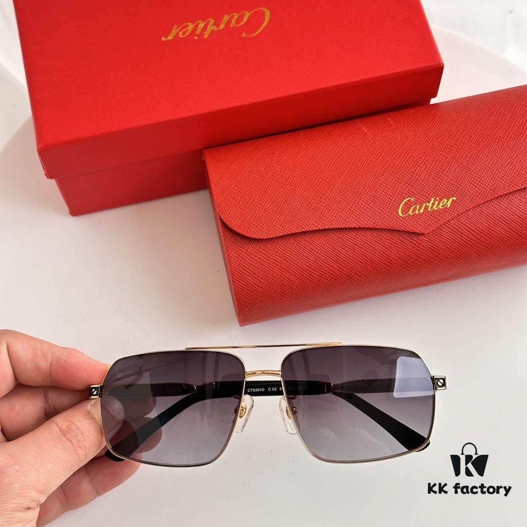 6931ac53ccd8ab3d7afa0a53 Cartier CT0361O Sunglasses, Size 59□15-142
