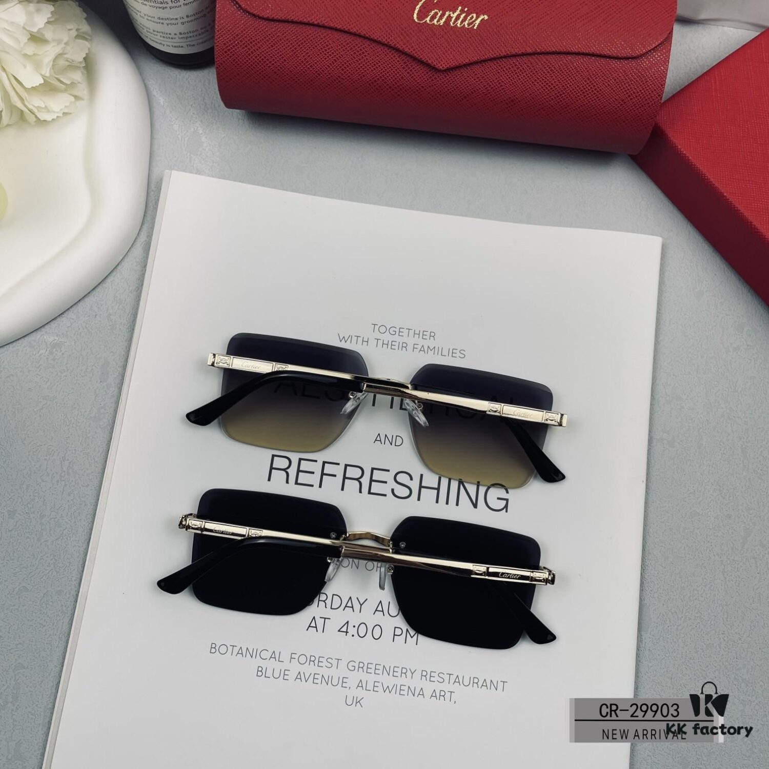 6931ac59ccd8ab3d7afa0aaf French Cartier - Cartier, Polarized Resin Lenses by Polaroid, Lightweight Metal Frame for Comfortable Wear, Size: 60-13-148, New Arrival Sunglasses Reduce Glare, Block Harmful Radiation, Essential for Travel and Styling, Suitable for Driving, Original Quality – Simple Yet Luxurious, Must-Have for Men